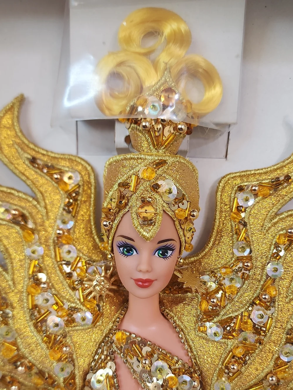 Bob Mackie Goddess Of The Sun Barbie Doll Limited Edition Mattel 1995 NRFB